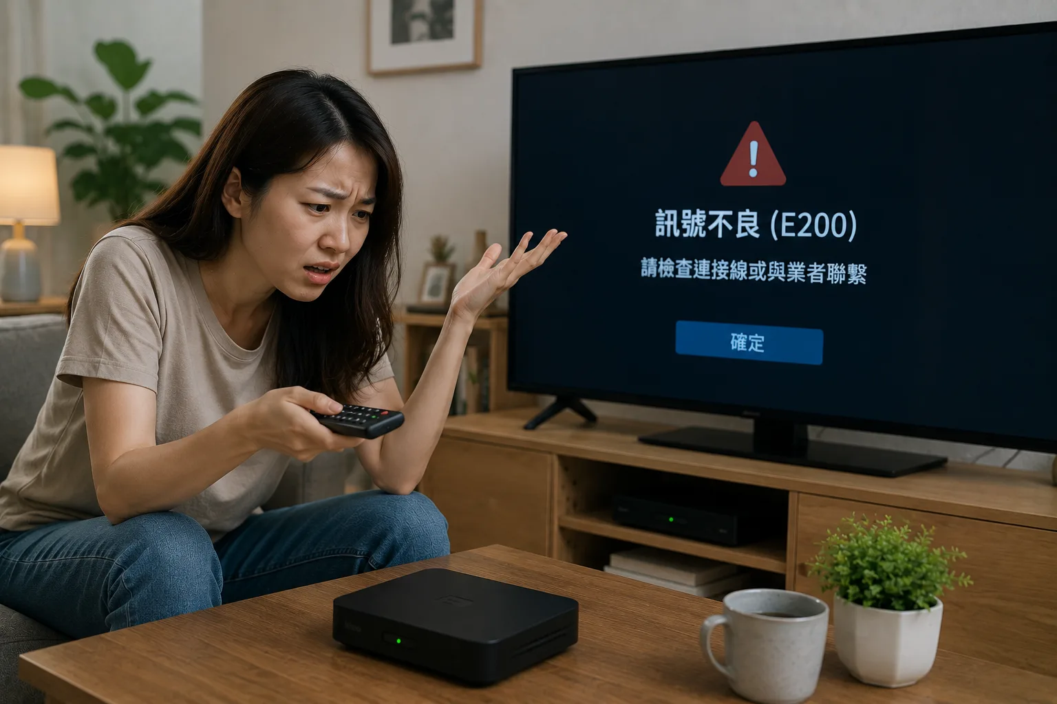 網路斷線、電視機上盒當機怎麼辦？